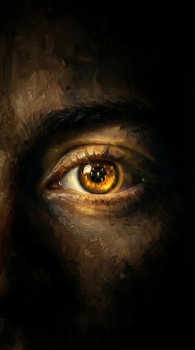 Watchful eye representing strategic oversight